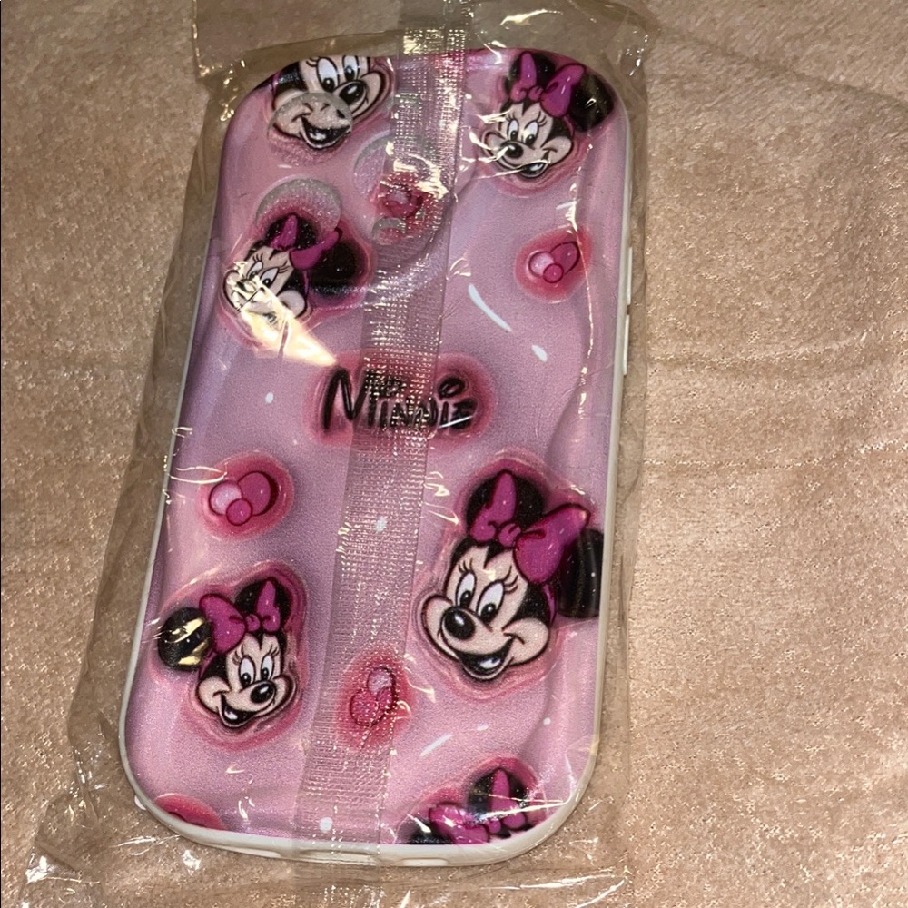 Minnie Mouse Pink Cell Phone Case